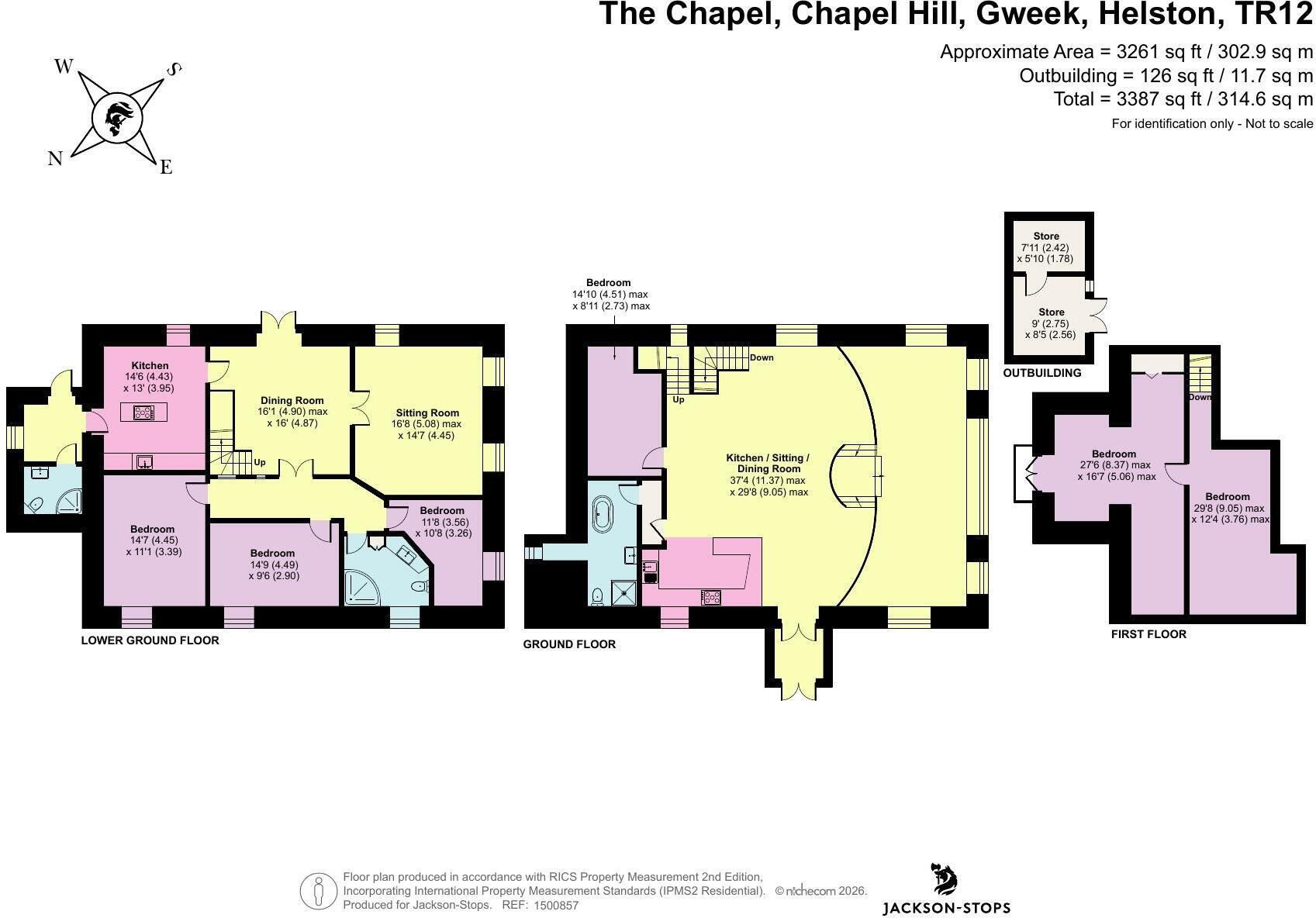 Chapel Hill, Helston floorplan
