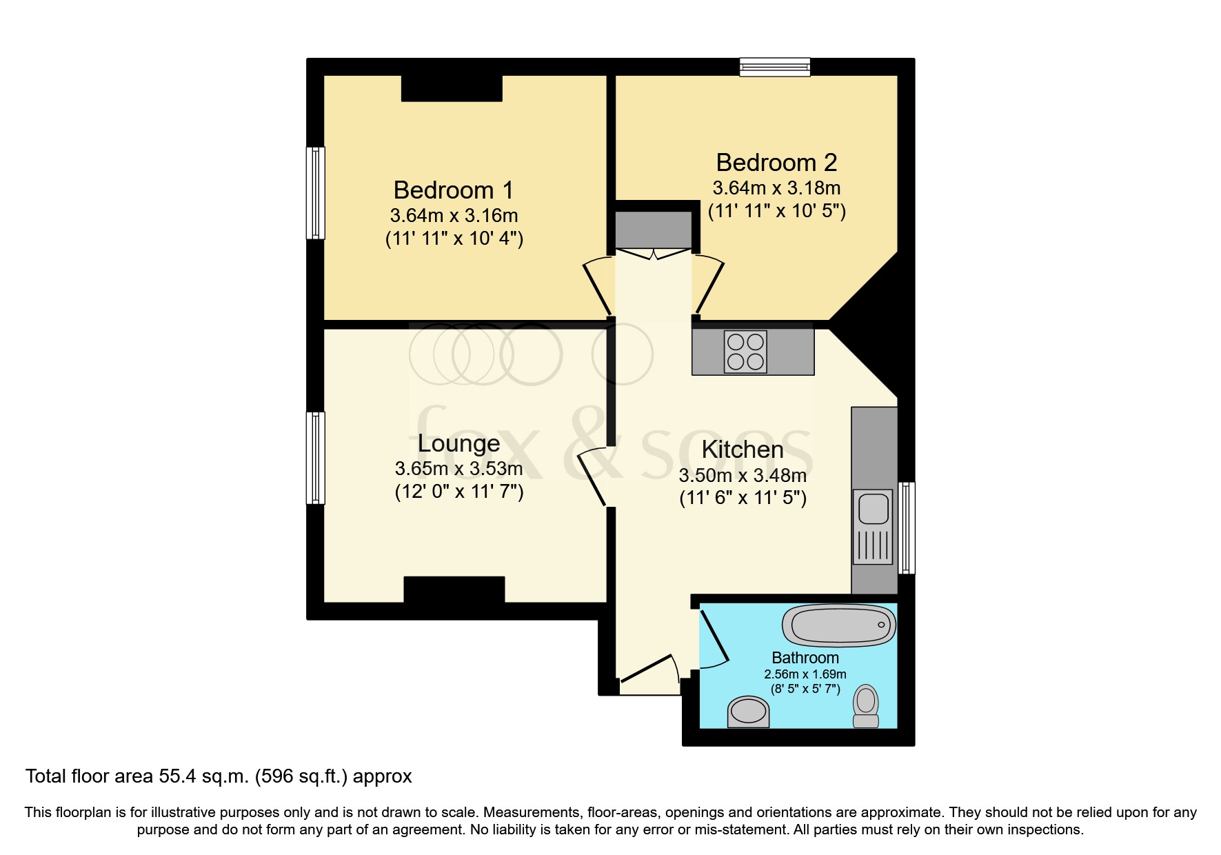 St. Road, Hastings TN34, 2 bedroom flat for sale 63716737
