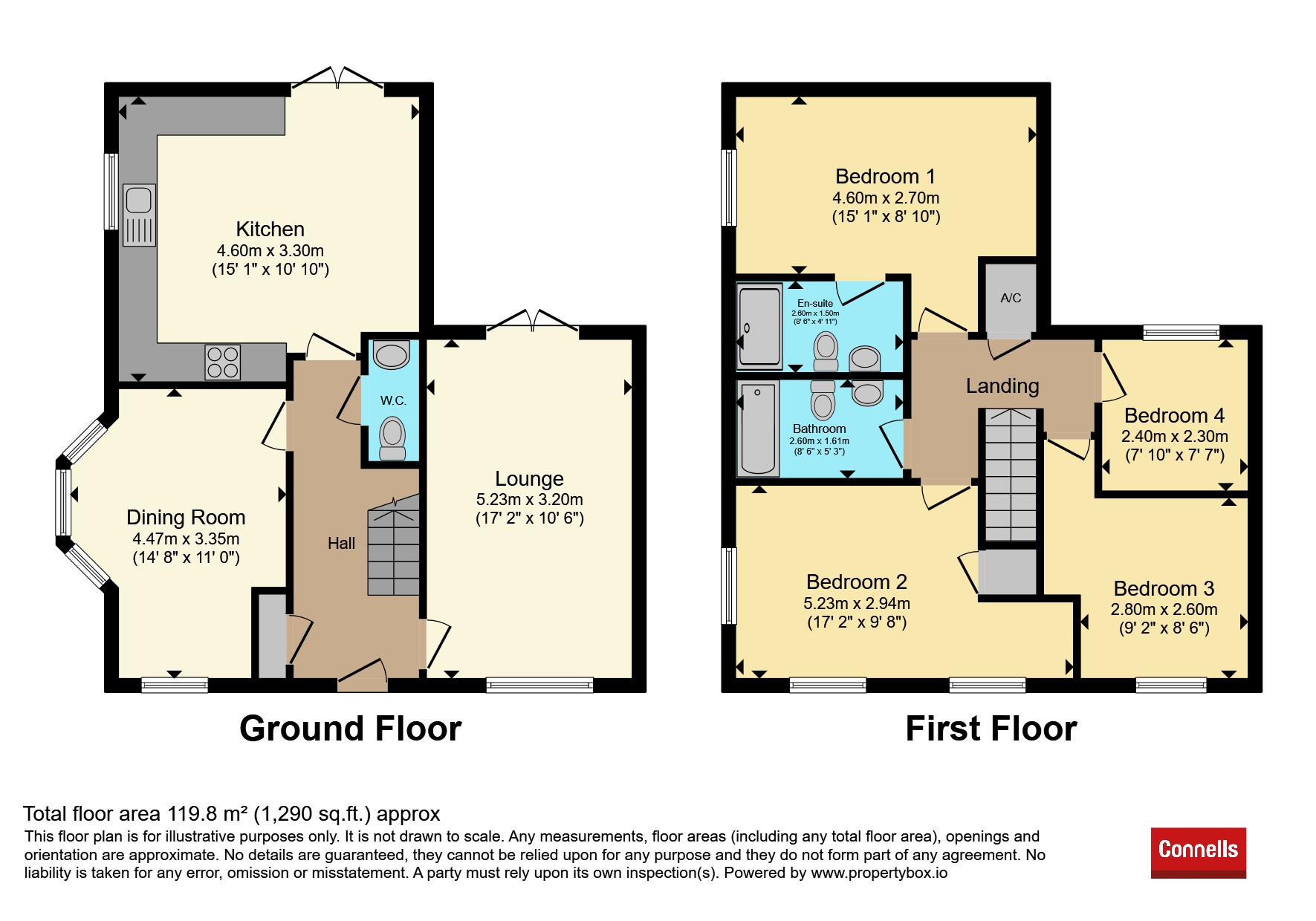 23, Thompson Way, Lichfield floorplan