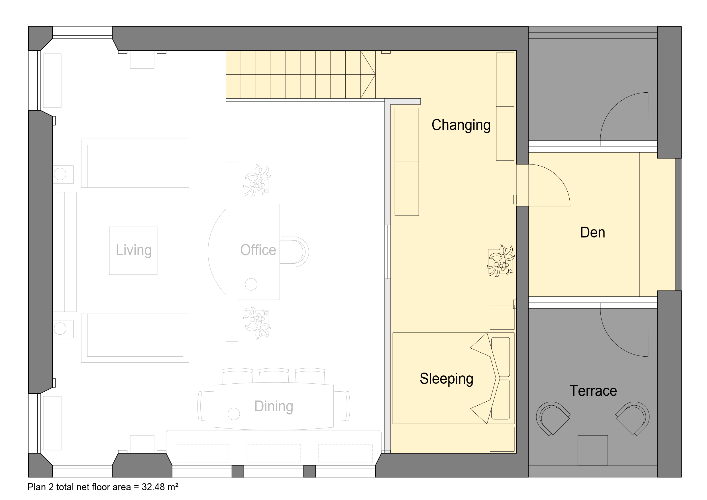 1, Bruce Road, Pollokshields floorplan