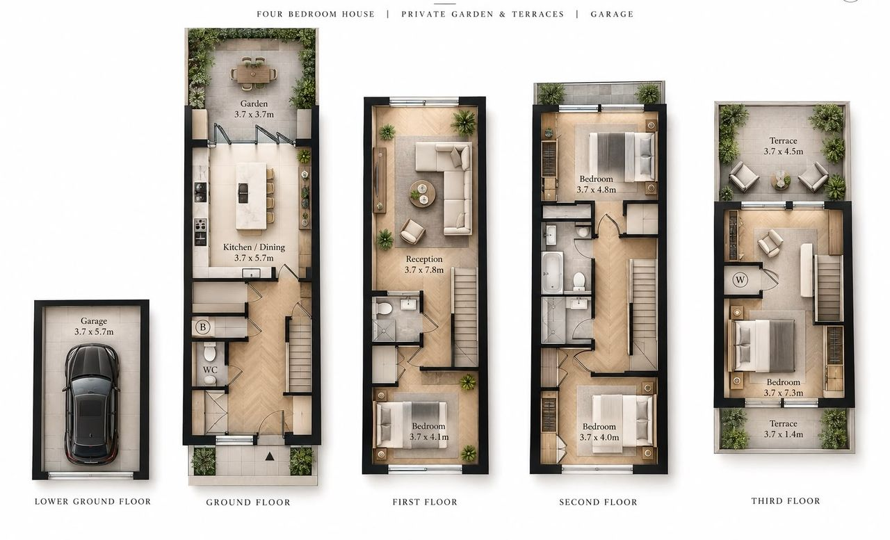 62 Porchester Terrace, Porchester Terrace, London floorplan