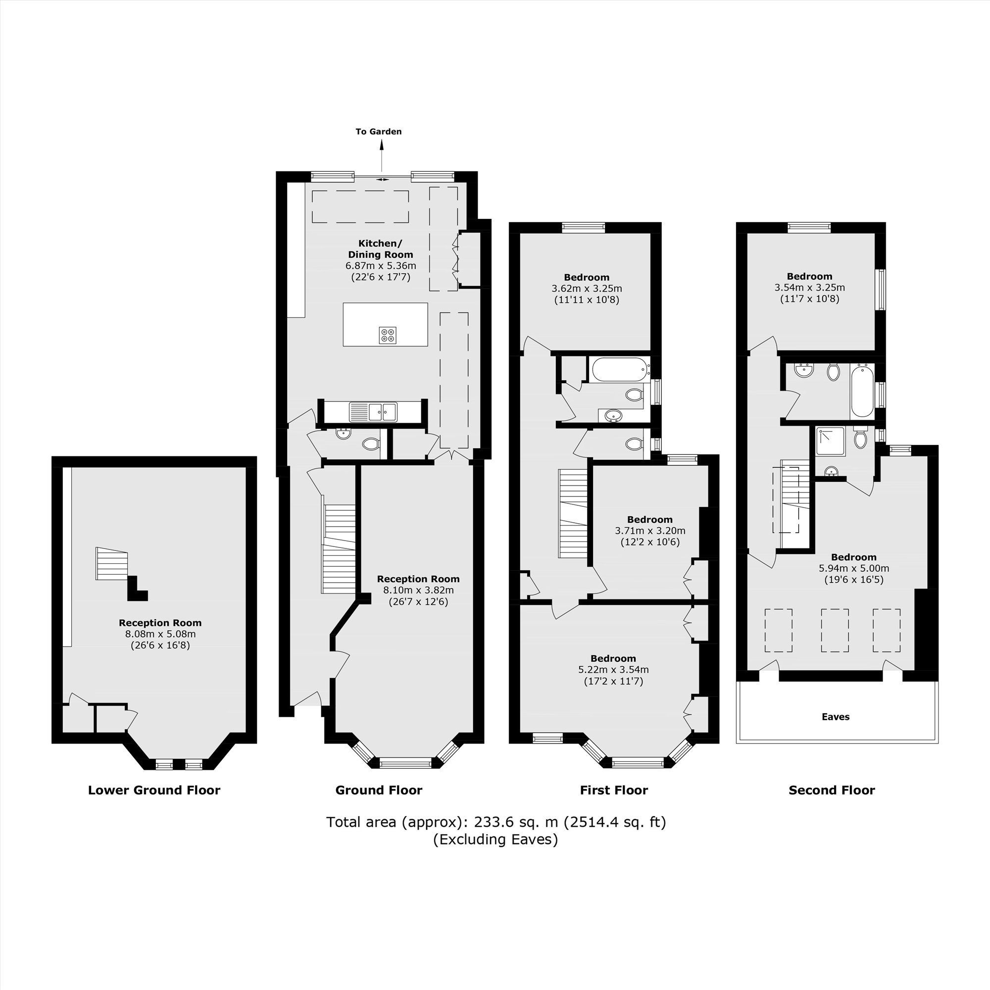 63, Bangalore Street, London floorplan