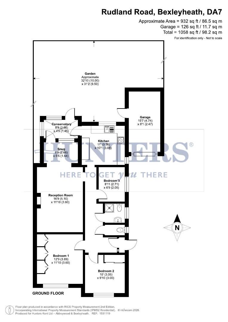 Rudland Road, Bexleyheath floorplan