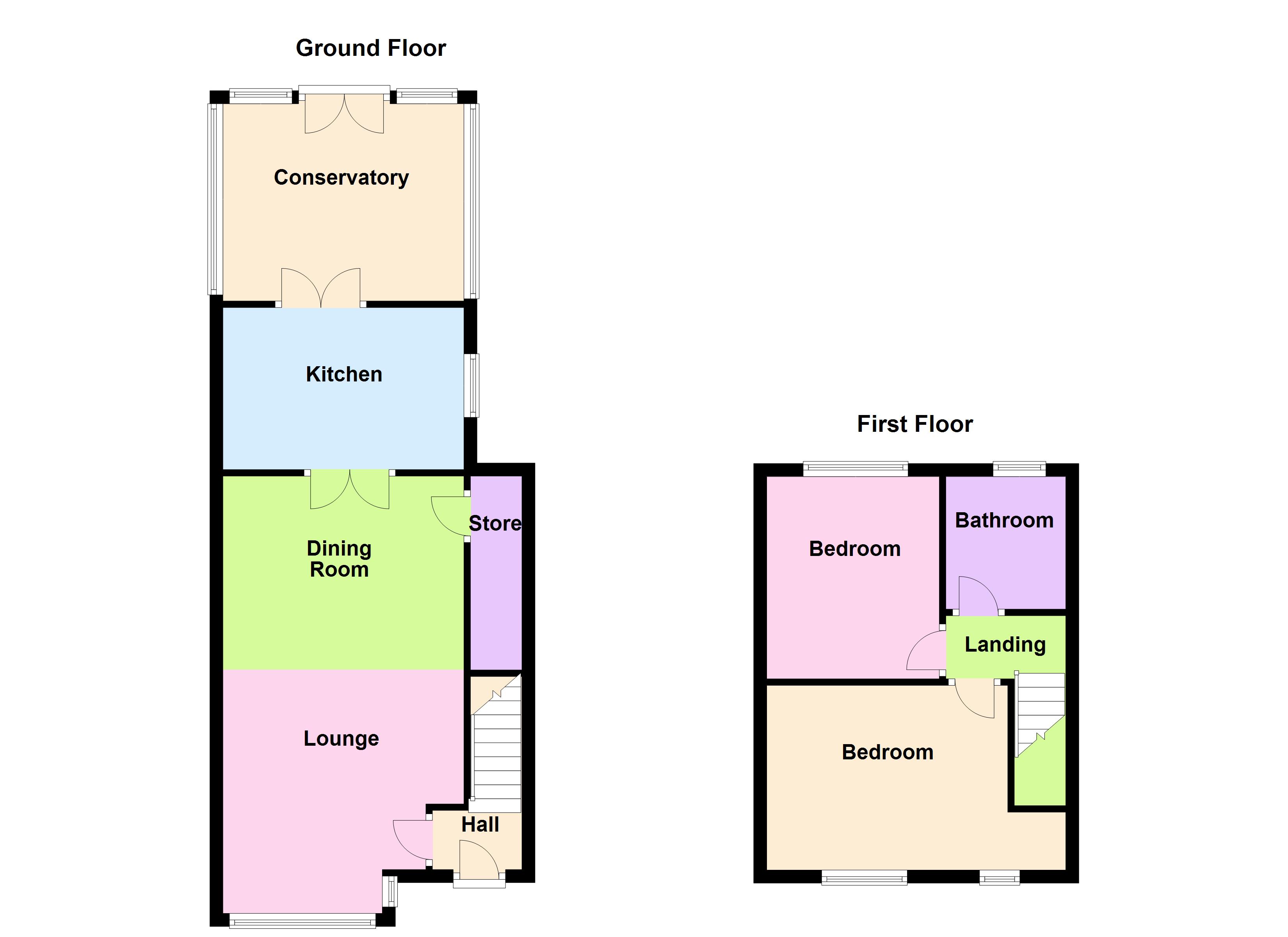 North Road, Audenshaw, Manchester M34, 2 bedroom terraced house for
