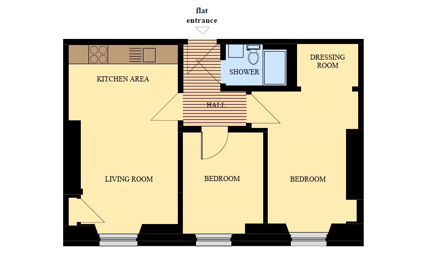 2 Bedrooms Flat to rent in Steels Place, Morningside, Edinburgh EH10