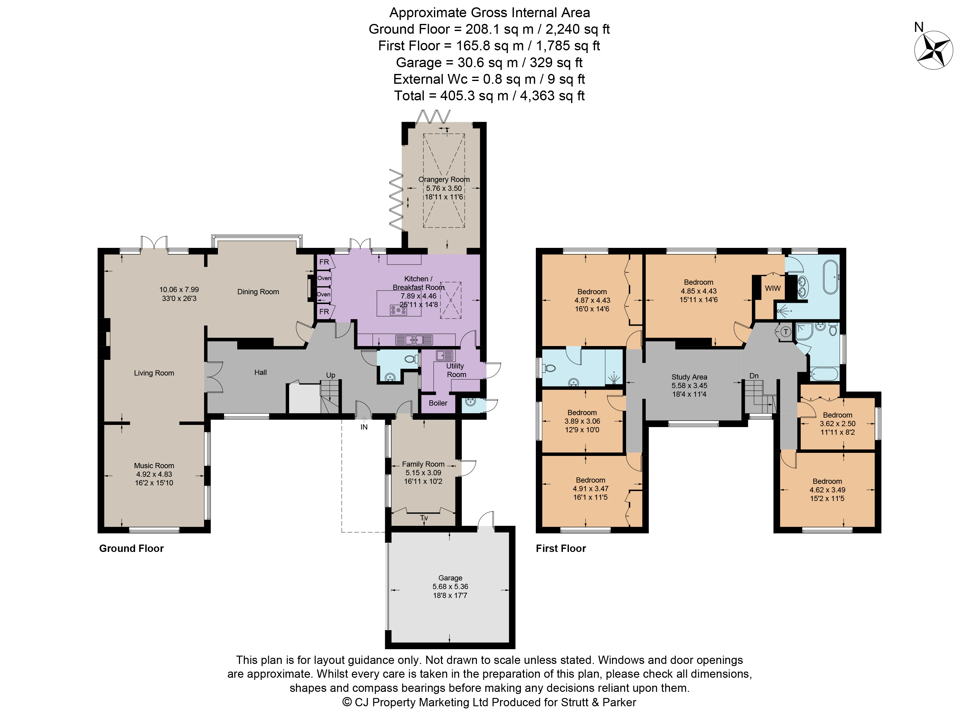 Lal-Koti, 4, Latchmoor Avenue, Gerrards Cross floorplan