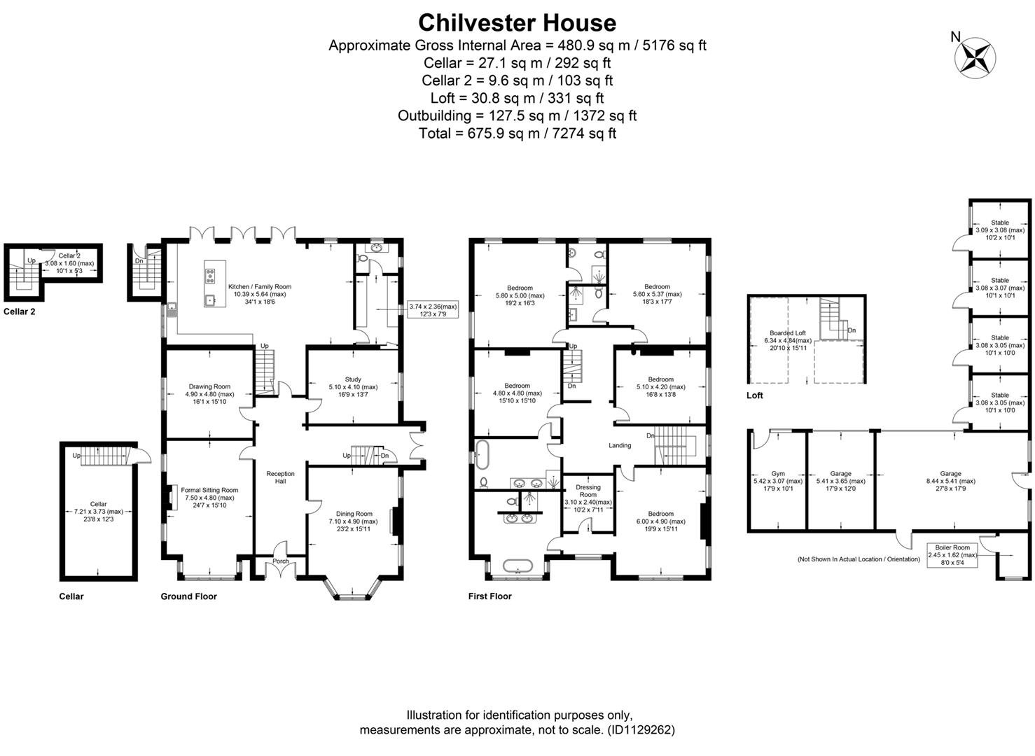 Chilvester Hill House, Chilvester Hill, Calne floorplan