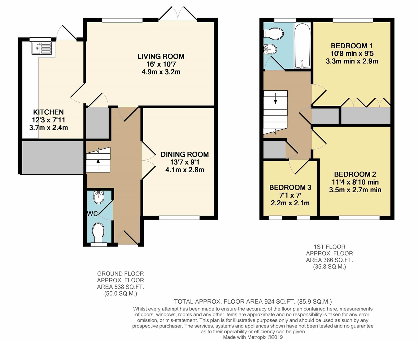 3 Bedrooms Detached house for sale in Danvers Drive, Luton LU3