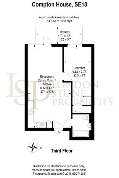 1 Bedrooms Flat to rent in Compton House, Victory Parade SE18