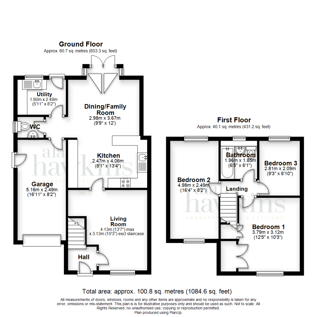 Arran Close Royal Wootton Bassett Swindon Sn4 3 Bedroom Semi