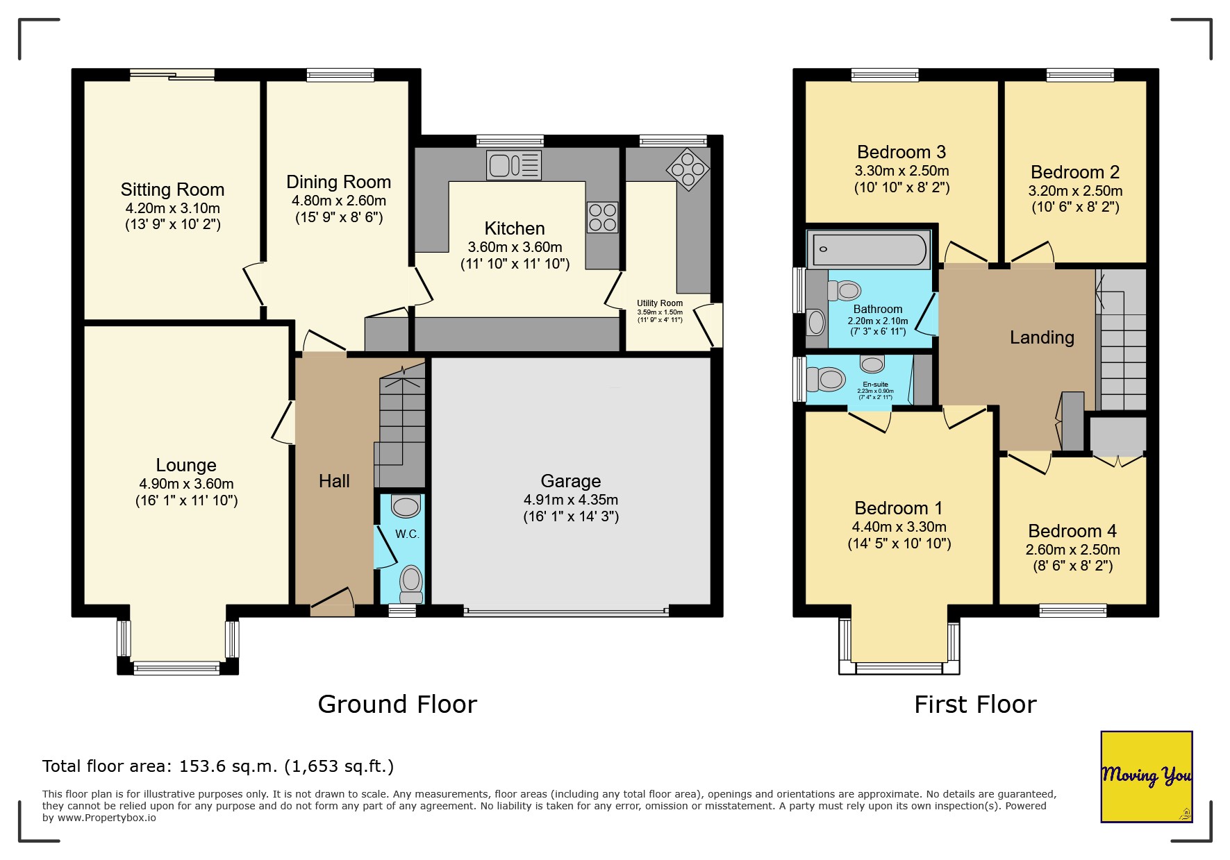 23 Greenacres, Abertawe floorplan