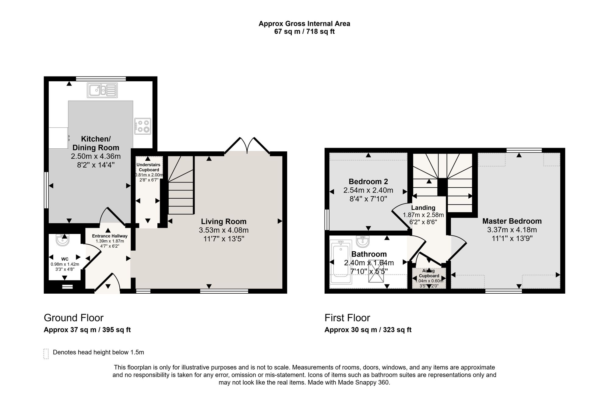 3 How Mews Houghton Road, St. Ives floorplan
