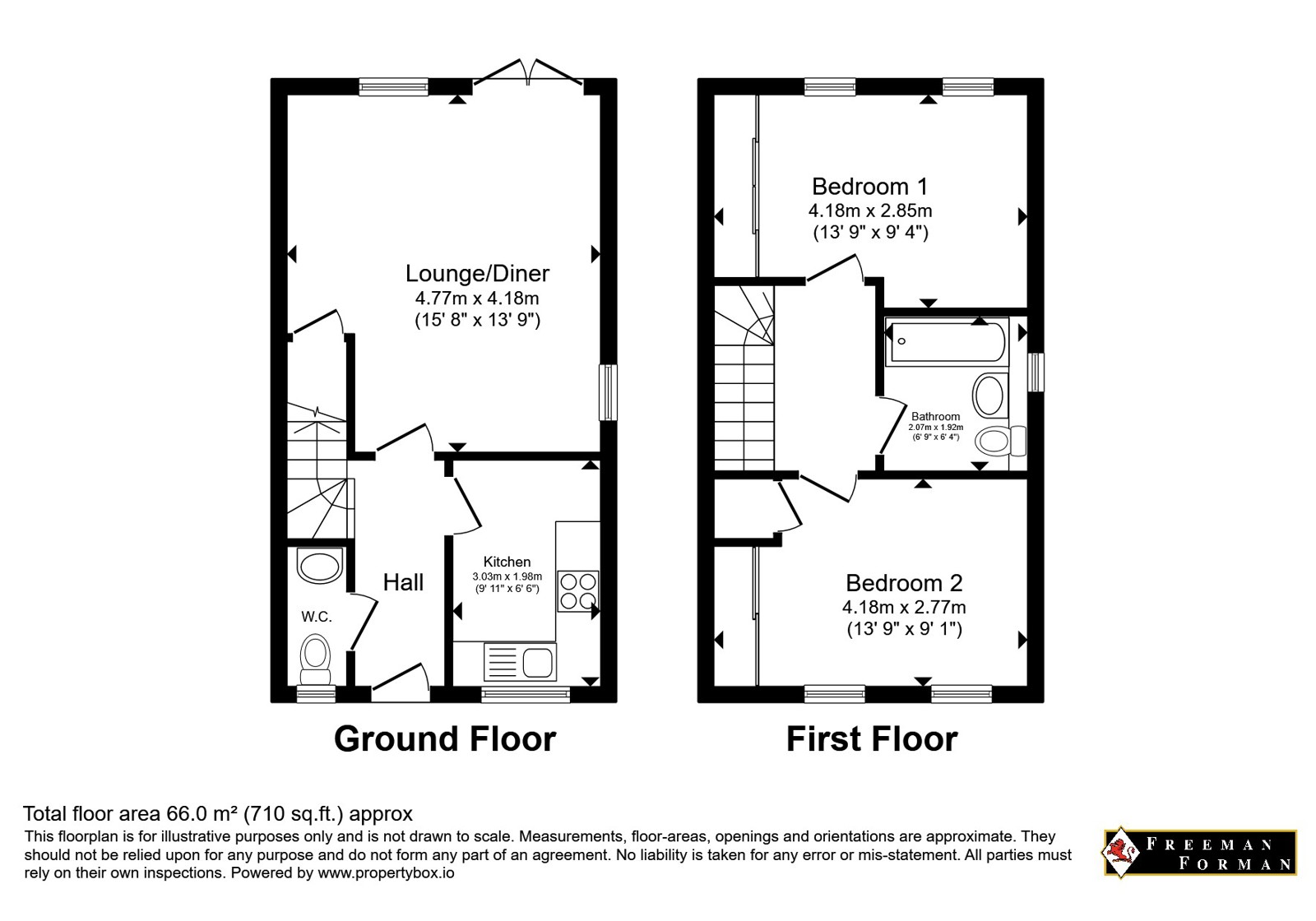 4, Lower St. Marys, Wadhurst floorplan