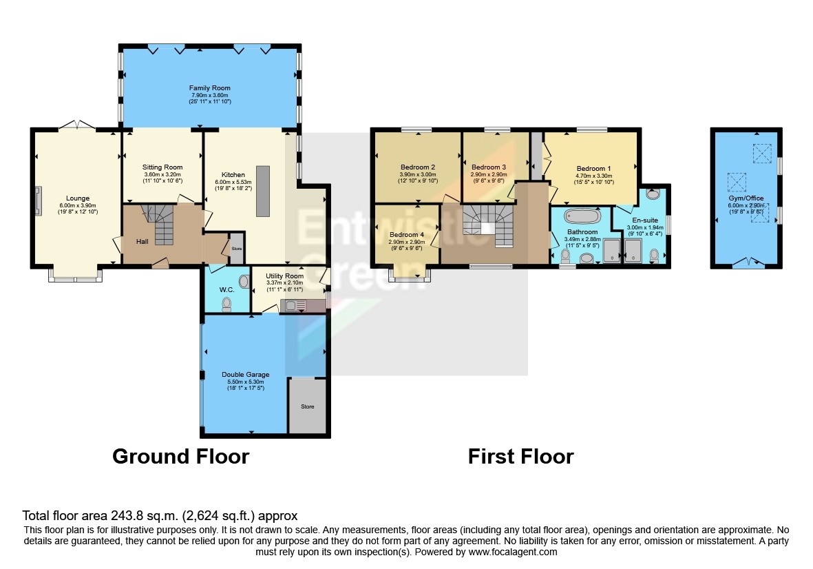 7, Braewood Close, Lancashire floorplan