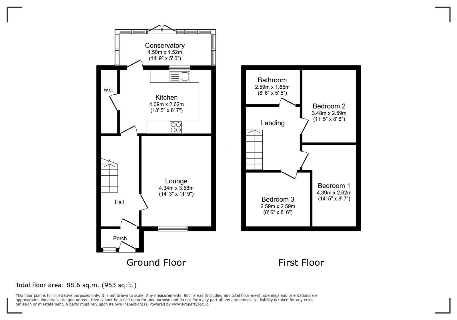 24, Pinkham Drive, Essex floorplan