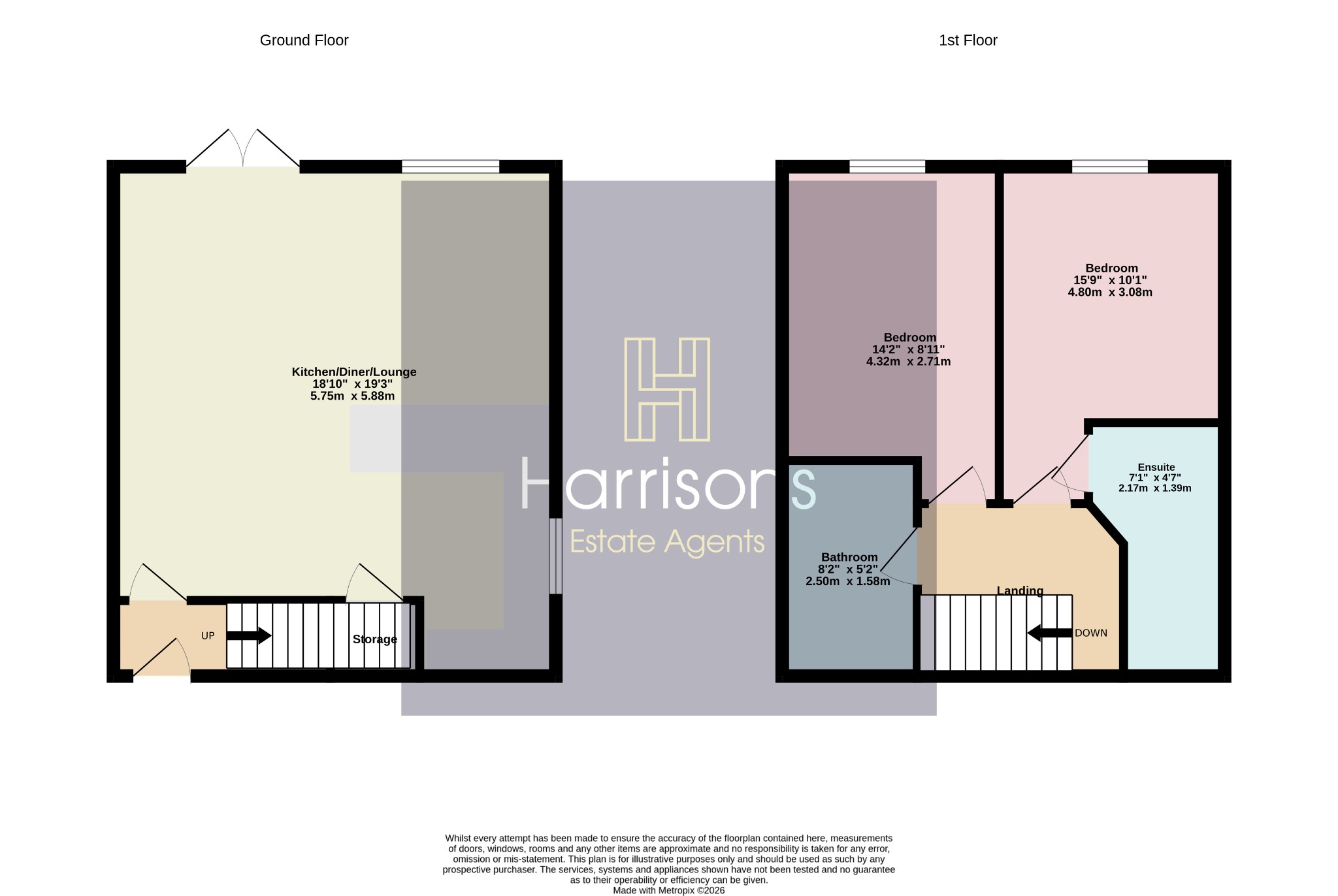 Apartment 15, The Meadows, Westhoughton floorplan