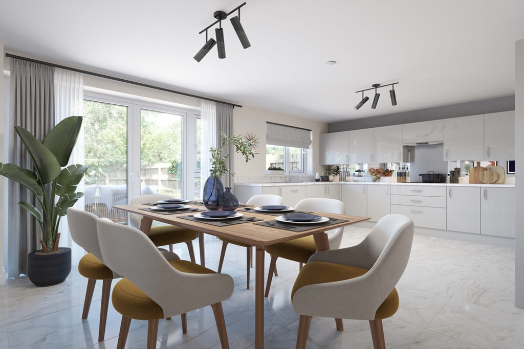 Sociable Kitchen/ Diner, Perfect For Entertaining