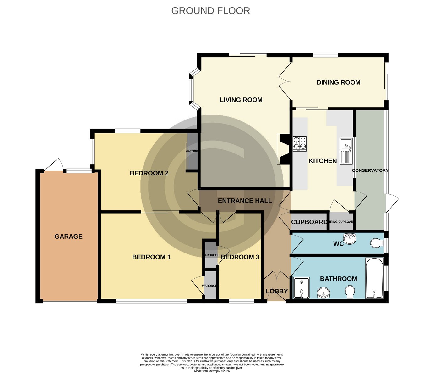 12, Laburnum Gardens, Bexhill on Sea floorplan
