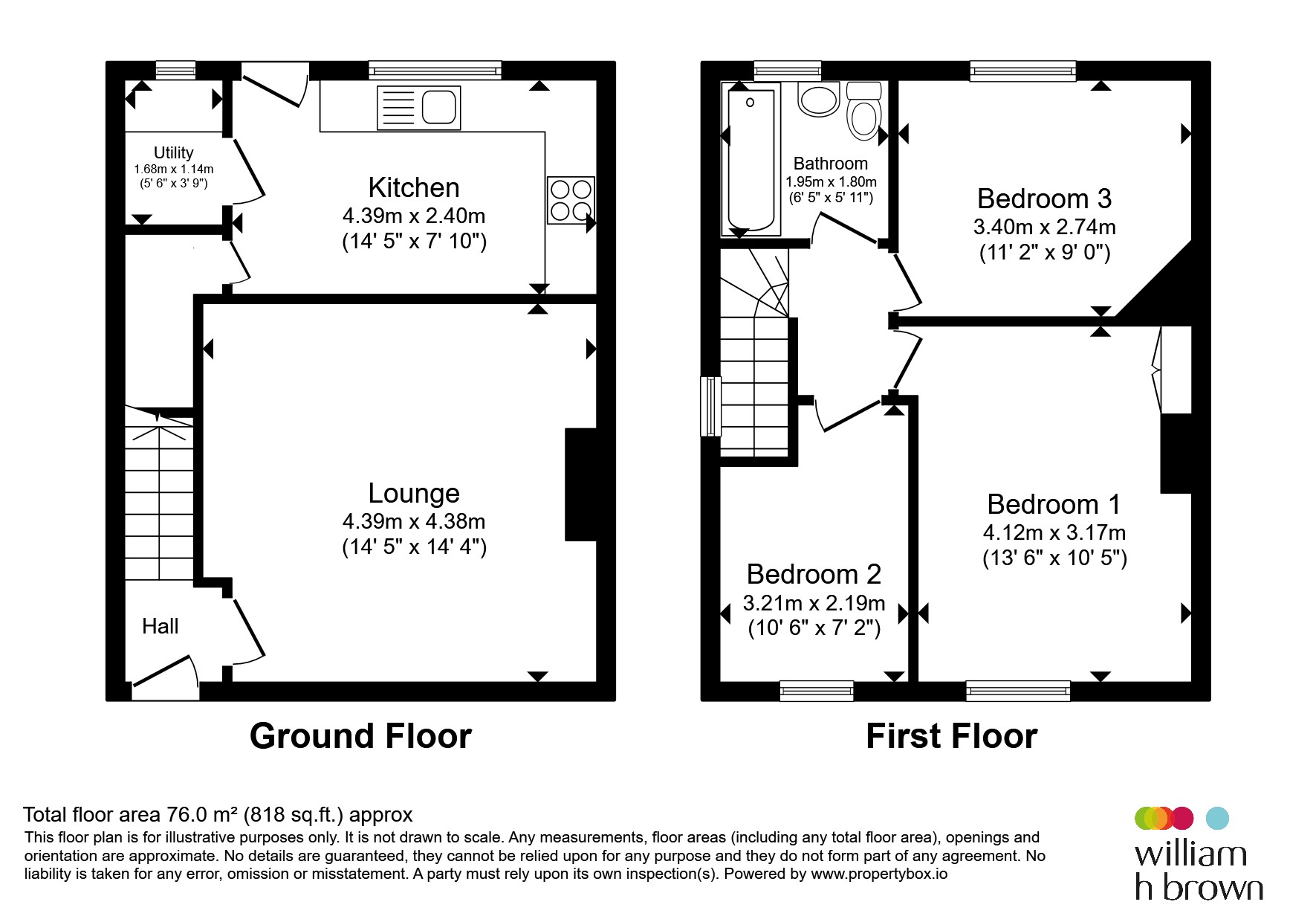 13, Neville Avenue, Leeds floorplan