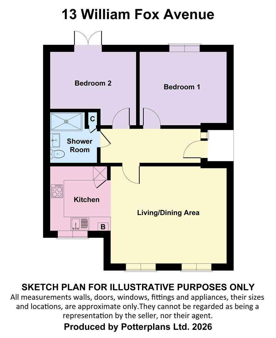 13, William Fox Avenue, Brighstone floorplan