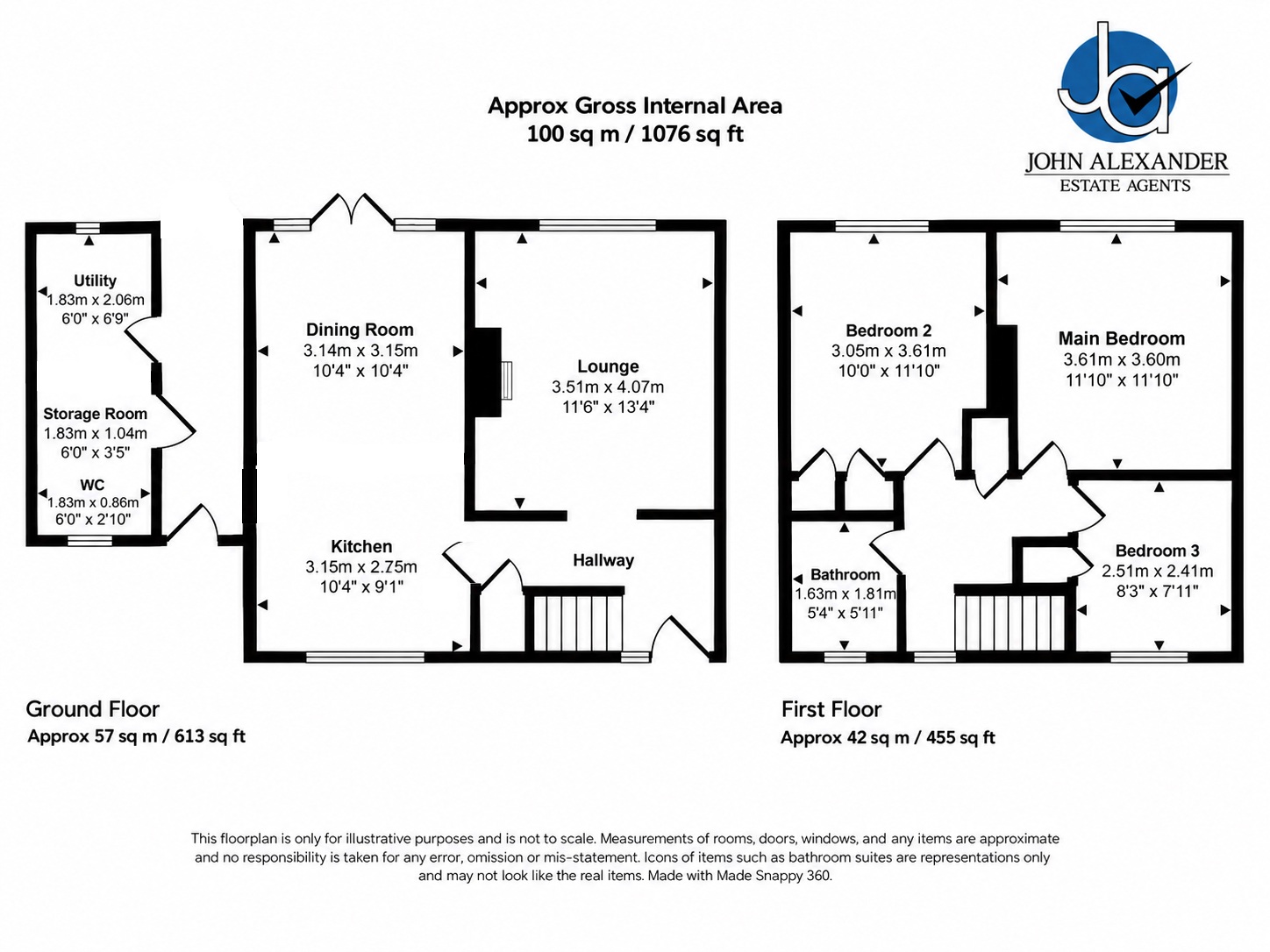 4, Willett Road, Colchester floorplan