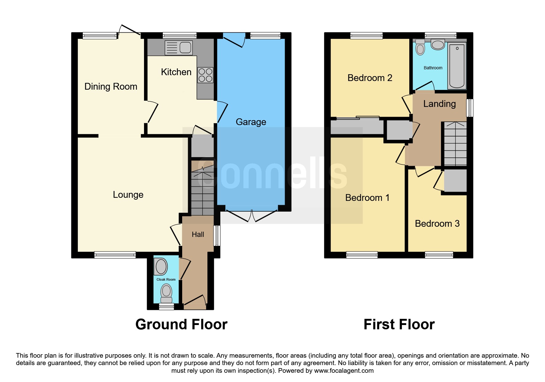 7, Wakefield Close, Grantham floorplan
