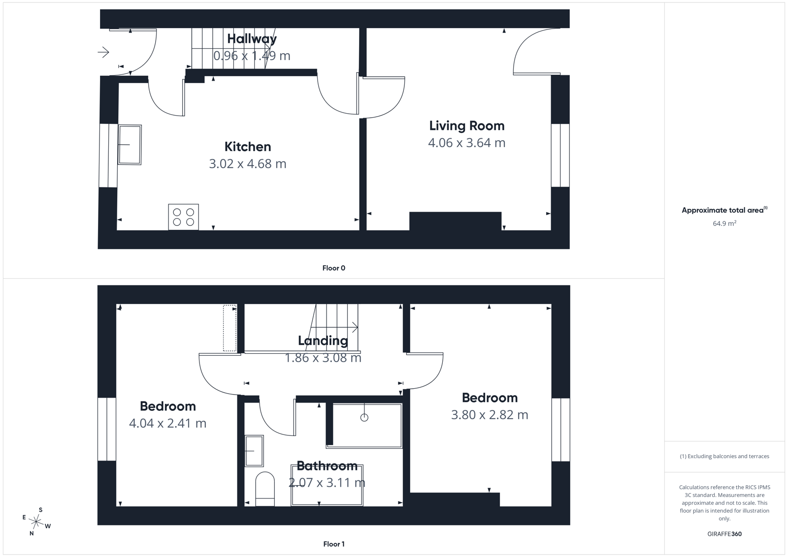 11, West Street, Wigton floorplan