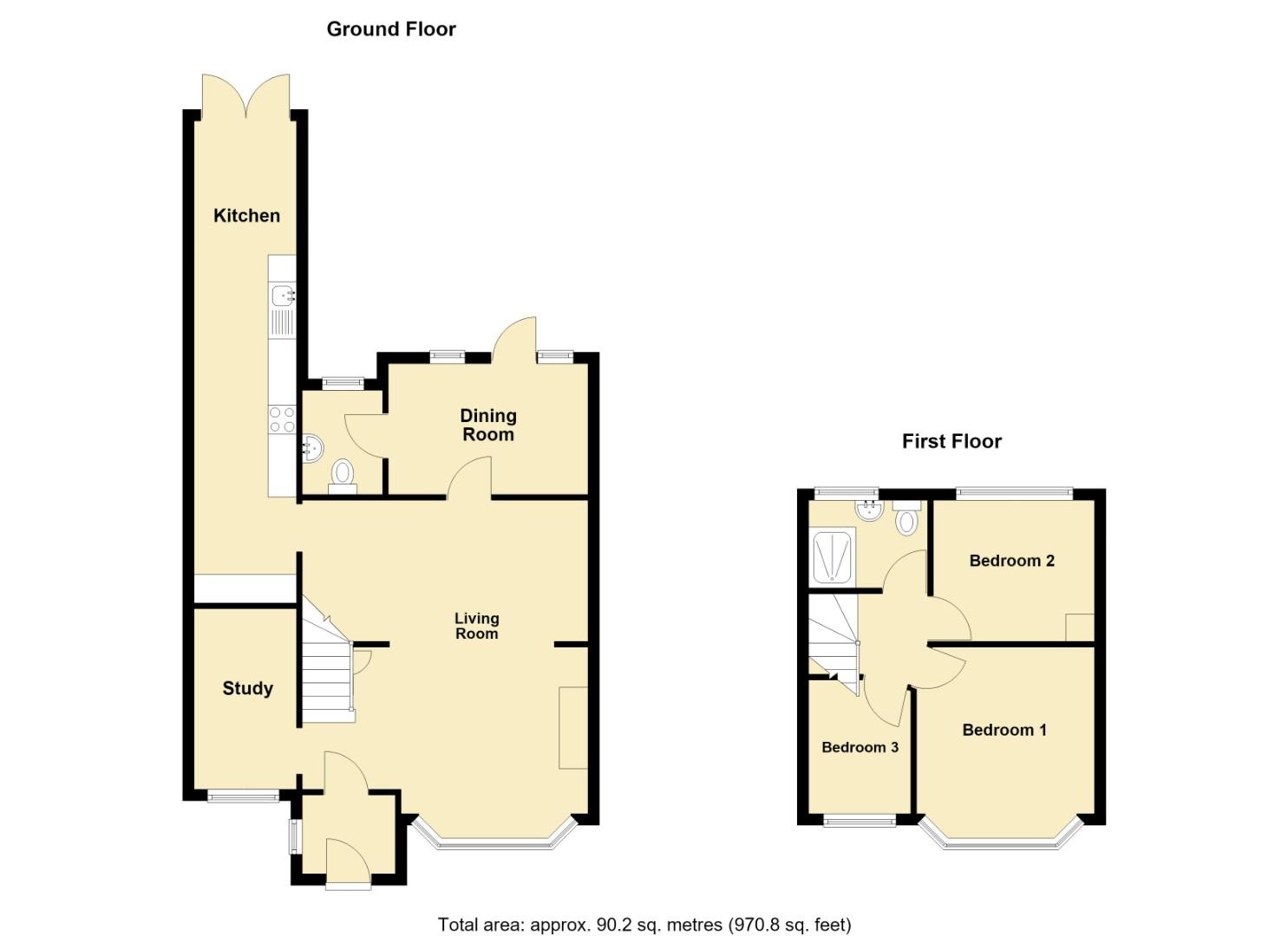 17, Bracondale Road, Abbeywood floorplan