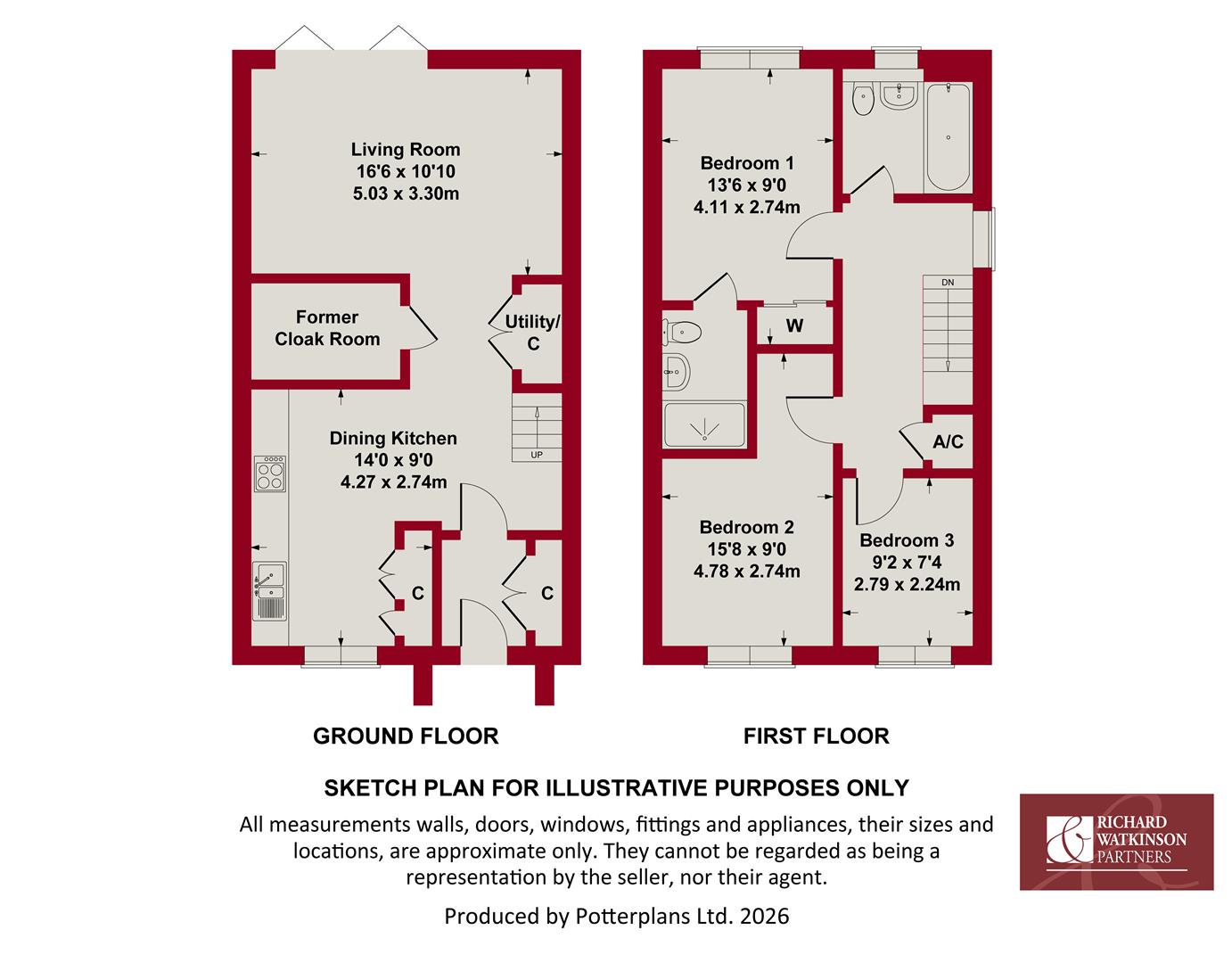 10, Thornfield Way, Aslockton floorplan