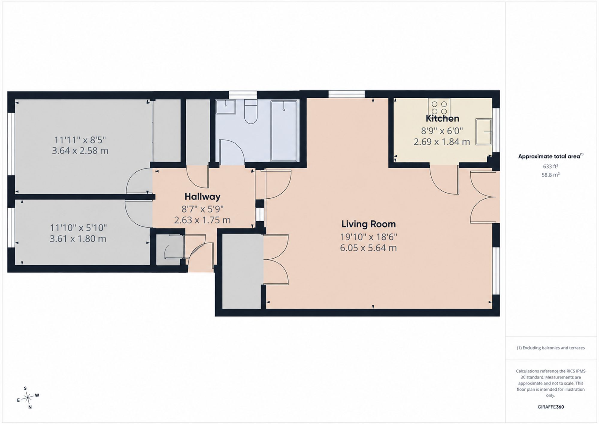 11 Sequoia Park, Crawley floorplan