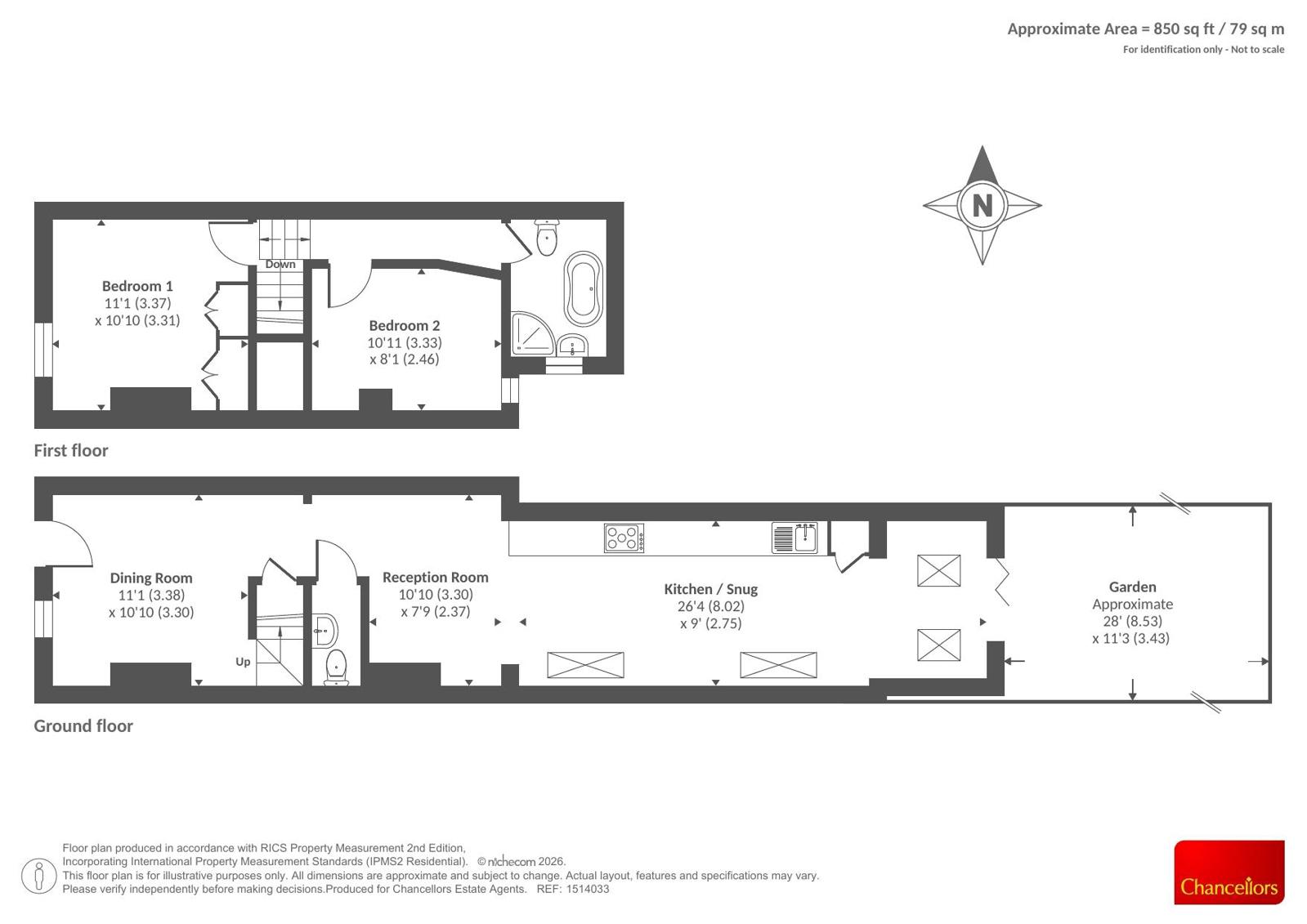 39, West Street, Oxford floorplan