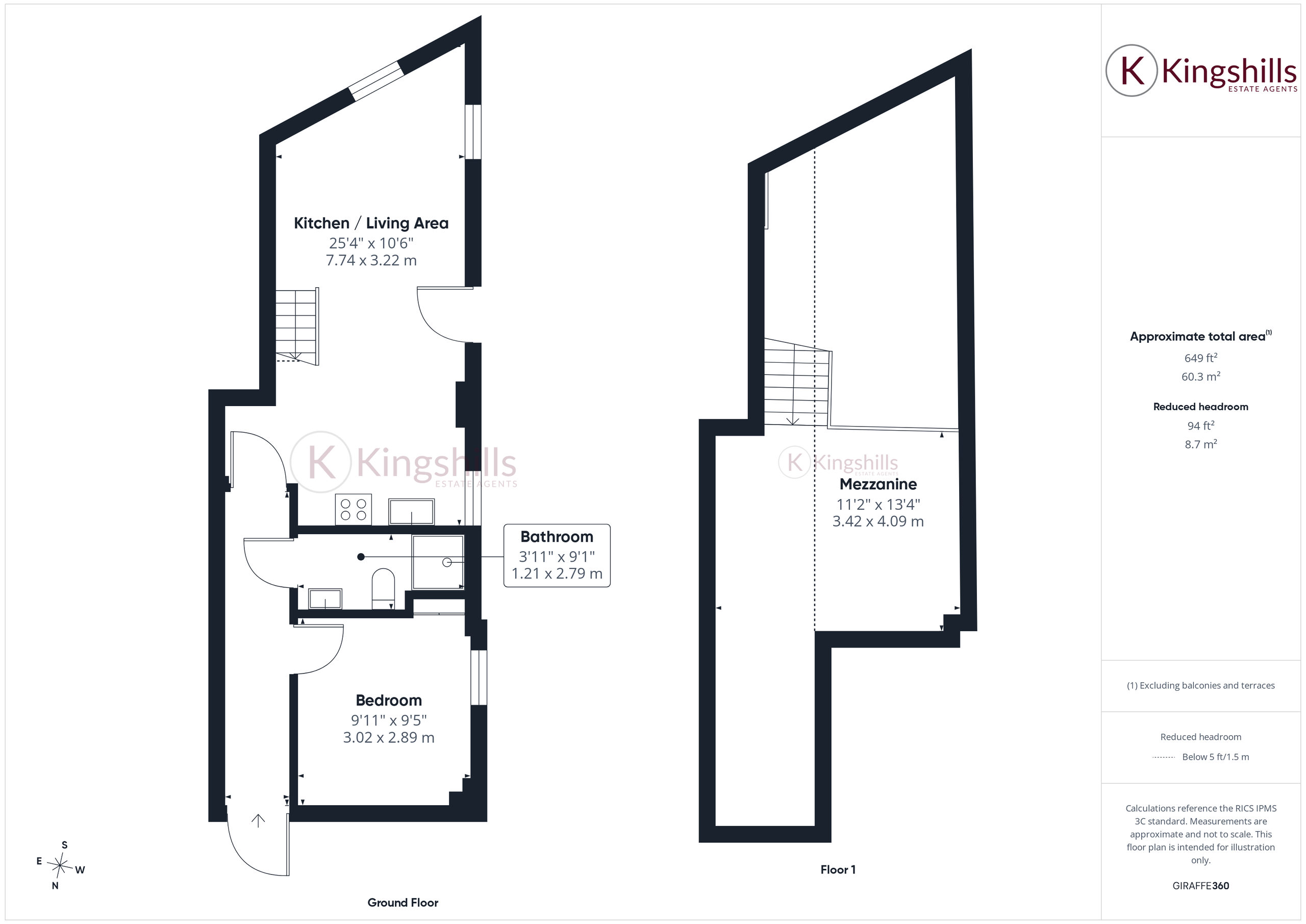 Flat 5, 14 Pauls Row, High Wycombe floorplan