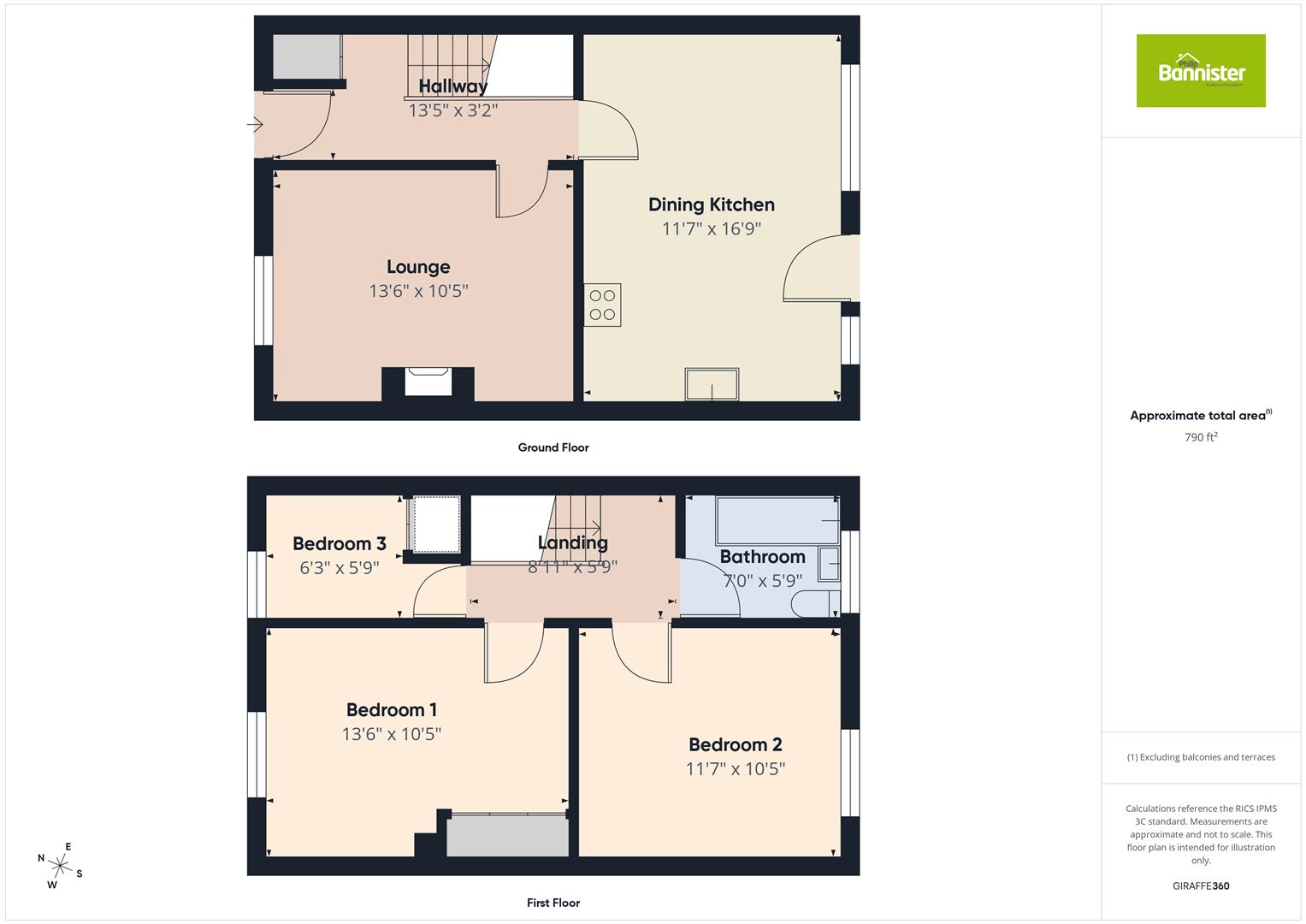 4 Castle Mews, West End, South Cave floorplan