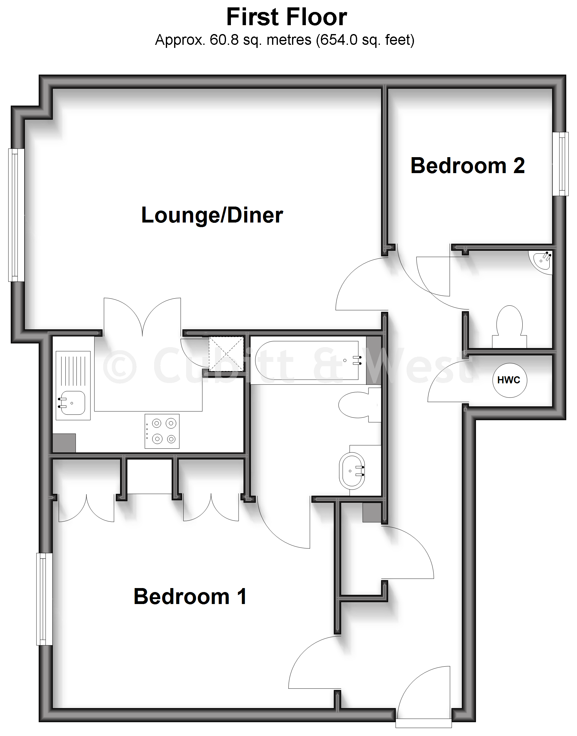 Ashfields, Alma Road, Reigate floorplan