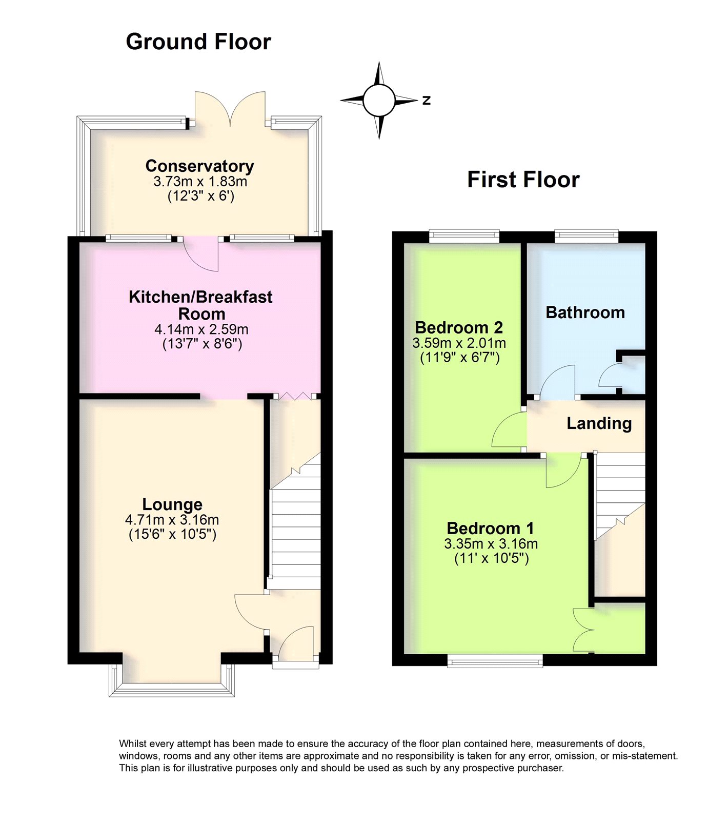 2 Bedrooms Terraced house for sale in St Anselms Road, Worthing, West Sussex BN14