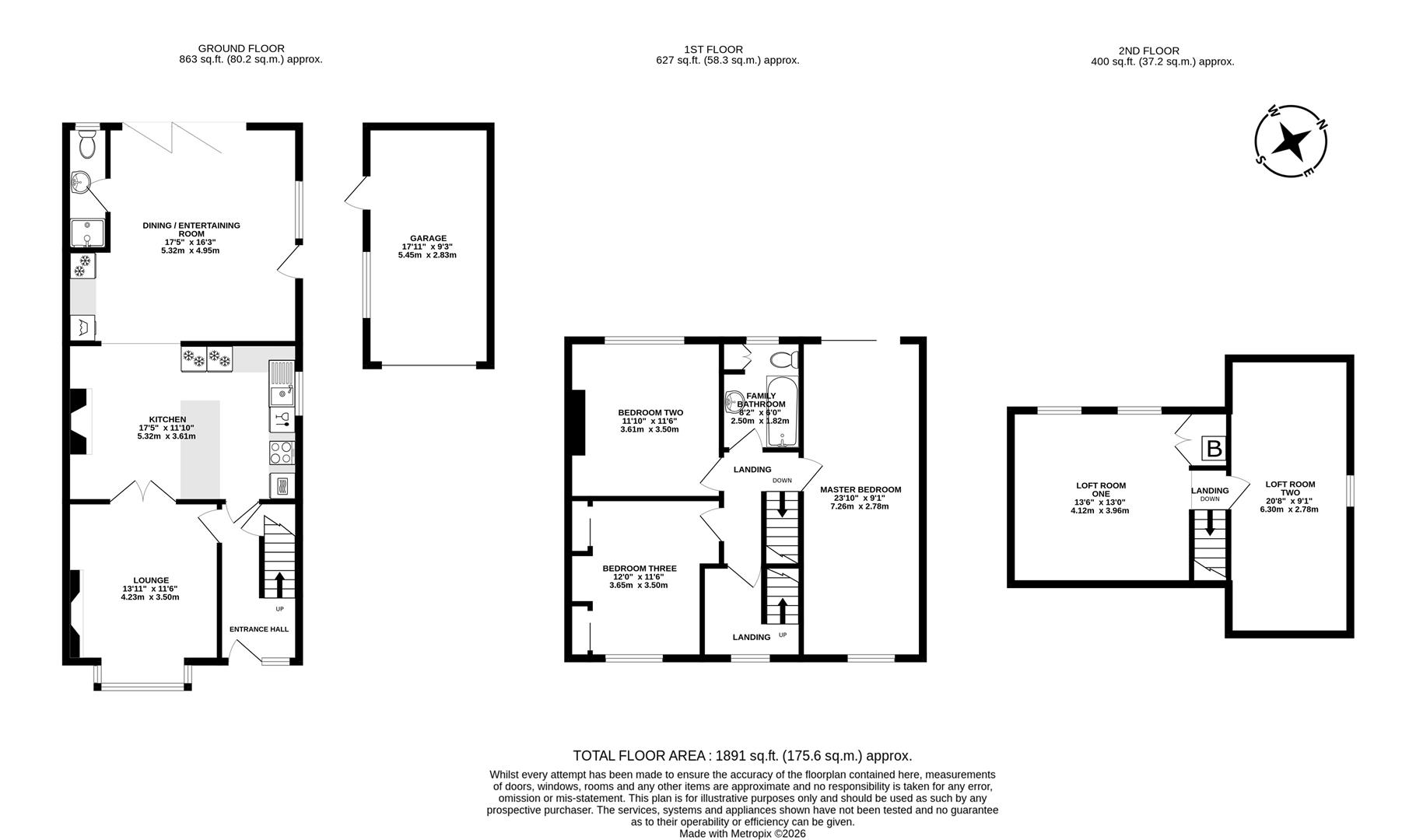 Church Road, Preston floorplan