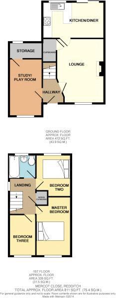 3 Bedrooms Semi-detached house for sale in Mercot Close, Oakenshaw South, Redditch B98