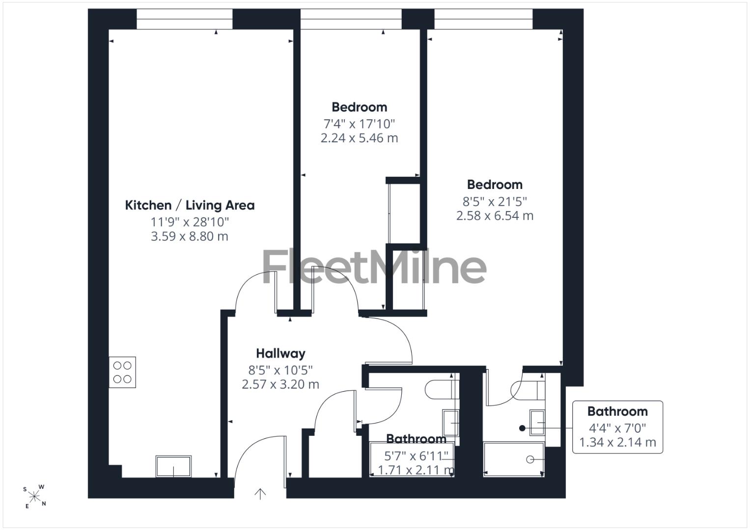 Lombard Street, Birmingham floorplan