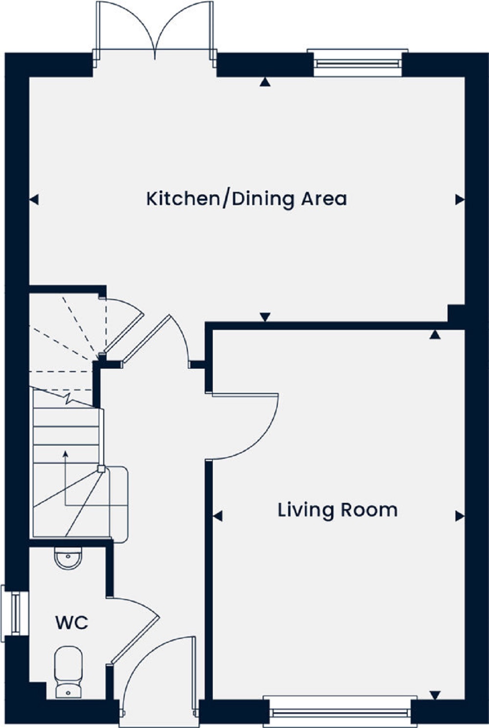 Plot 121, Cashmere Park,, Plot 121, The Coleridge, Cashmere Park, South Molton floorplan