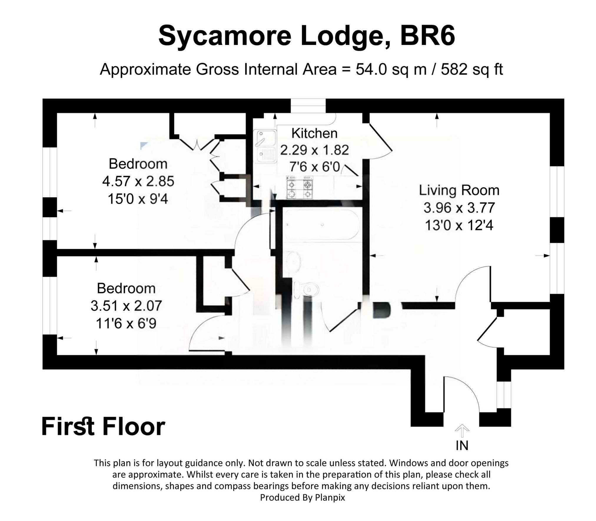 20 Sycamore Lodge 34, Sevenoaks Road, Kent floorplan