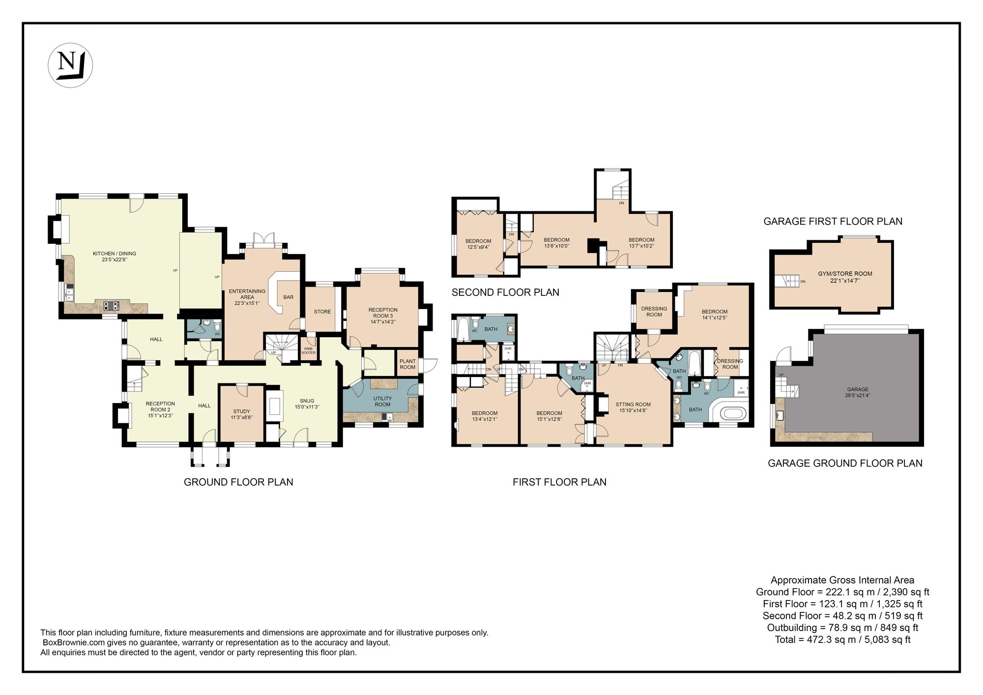 Batchworth Heath Farm Cottage, Rickmansworth floorplan
