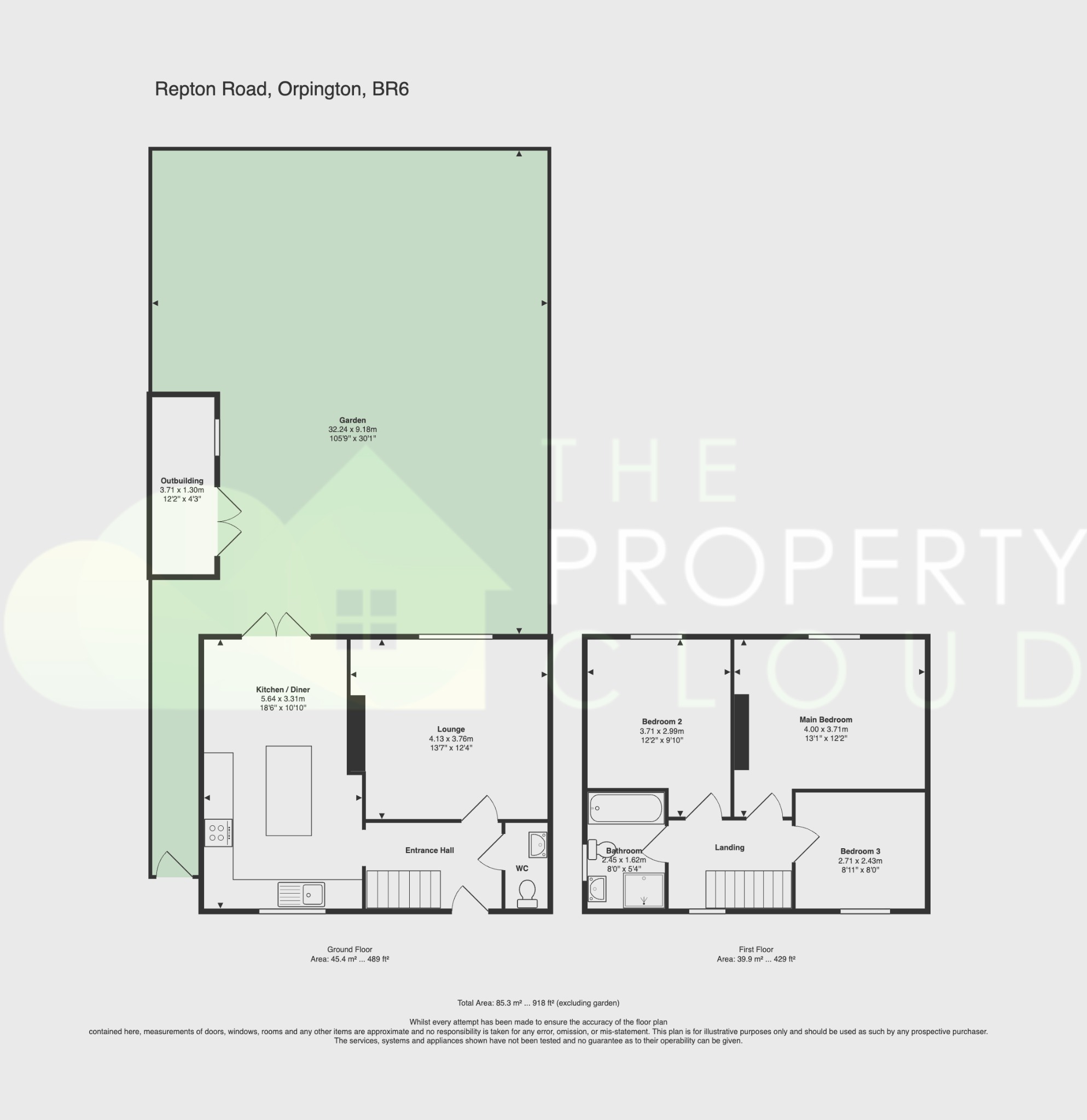 Orpington, Kent floorplan