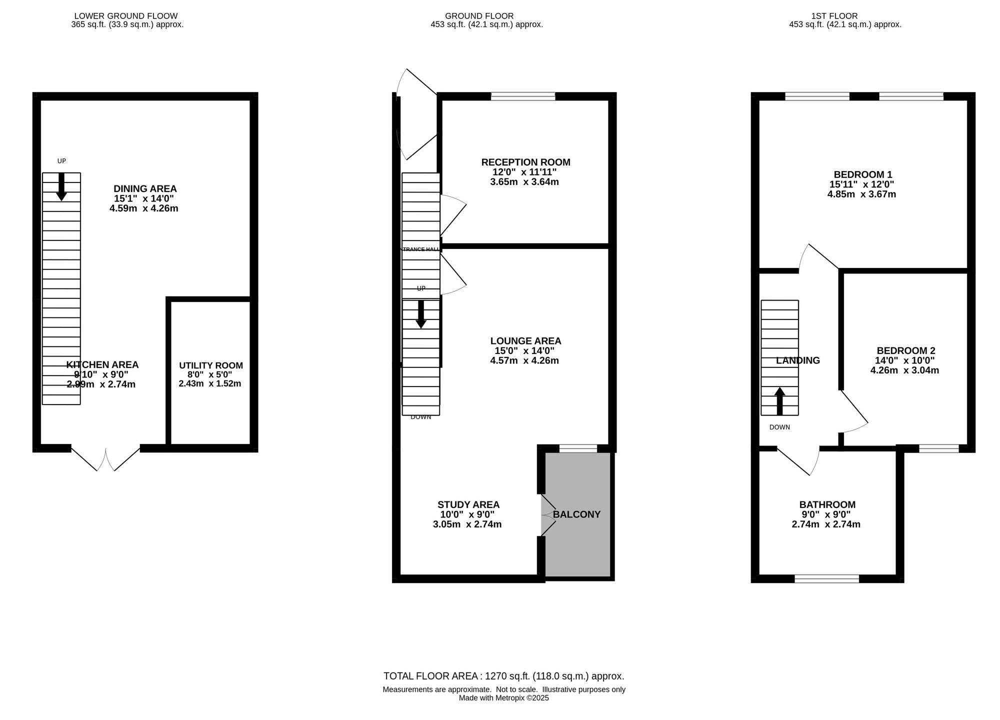 4 Longhurst Lane, Stockport floorplan