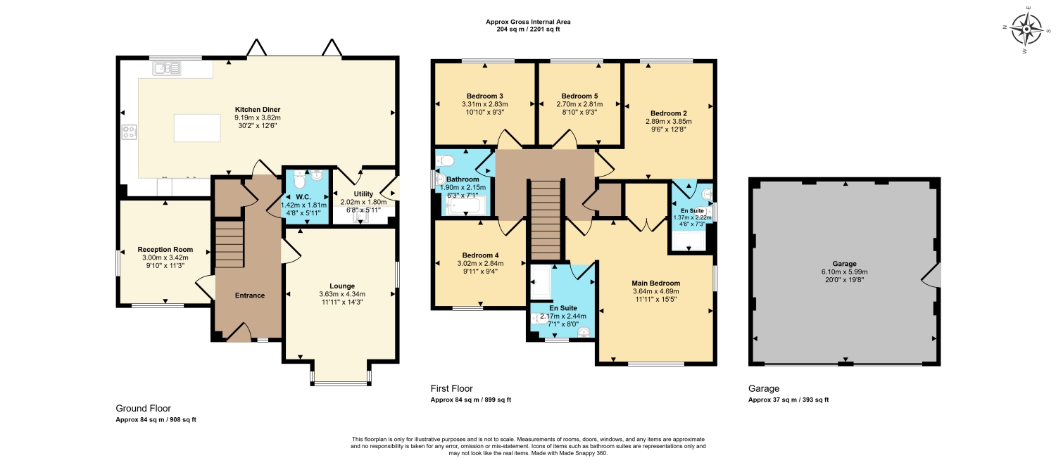5, College Place, Witney floorplan