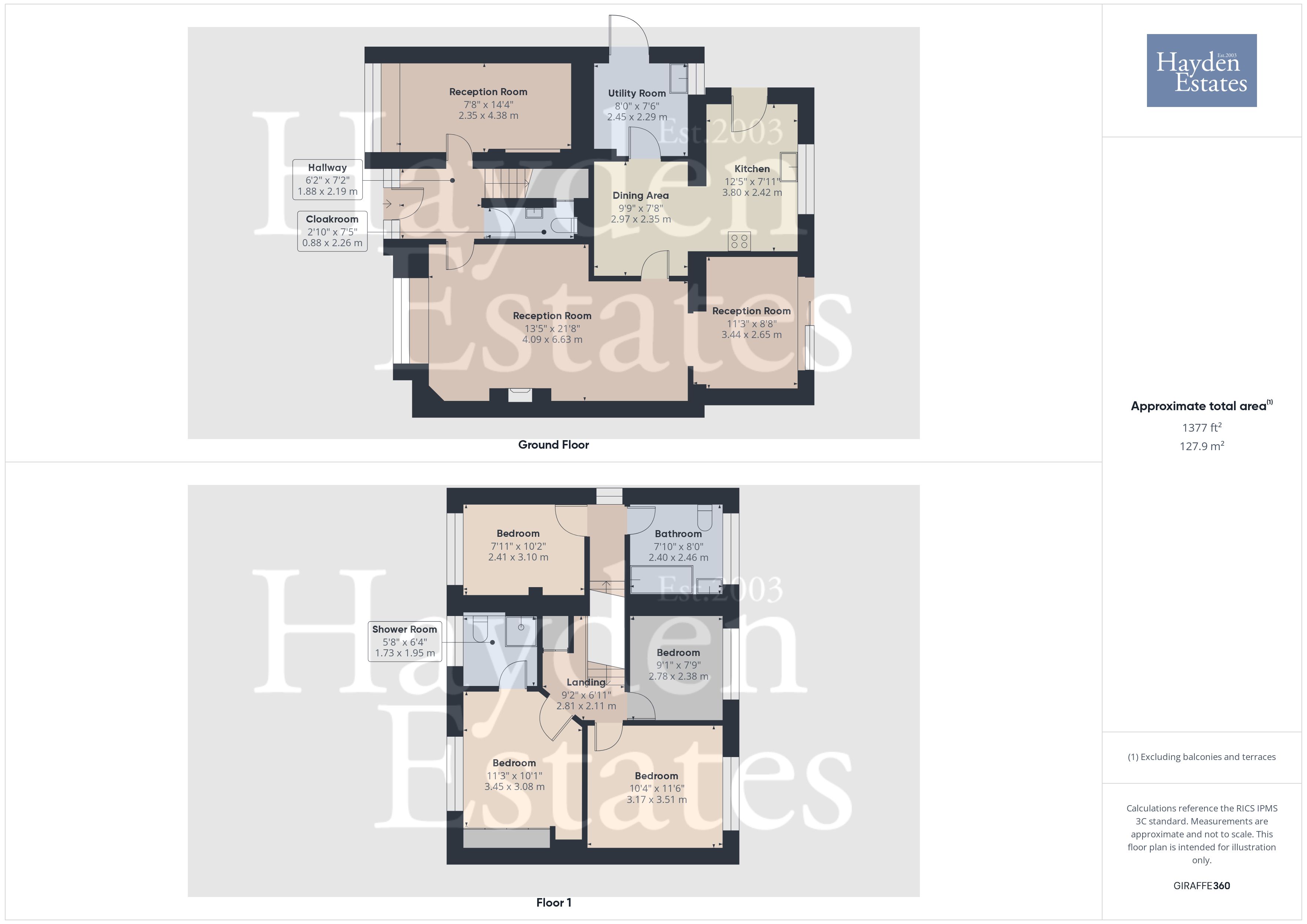 1 Ironside Close, Bewdley floorplan