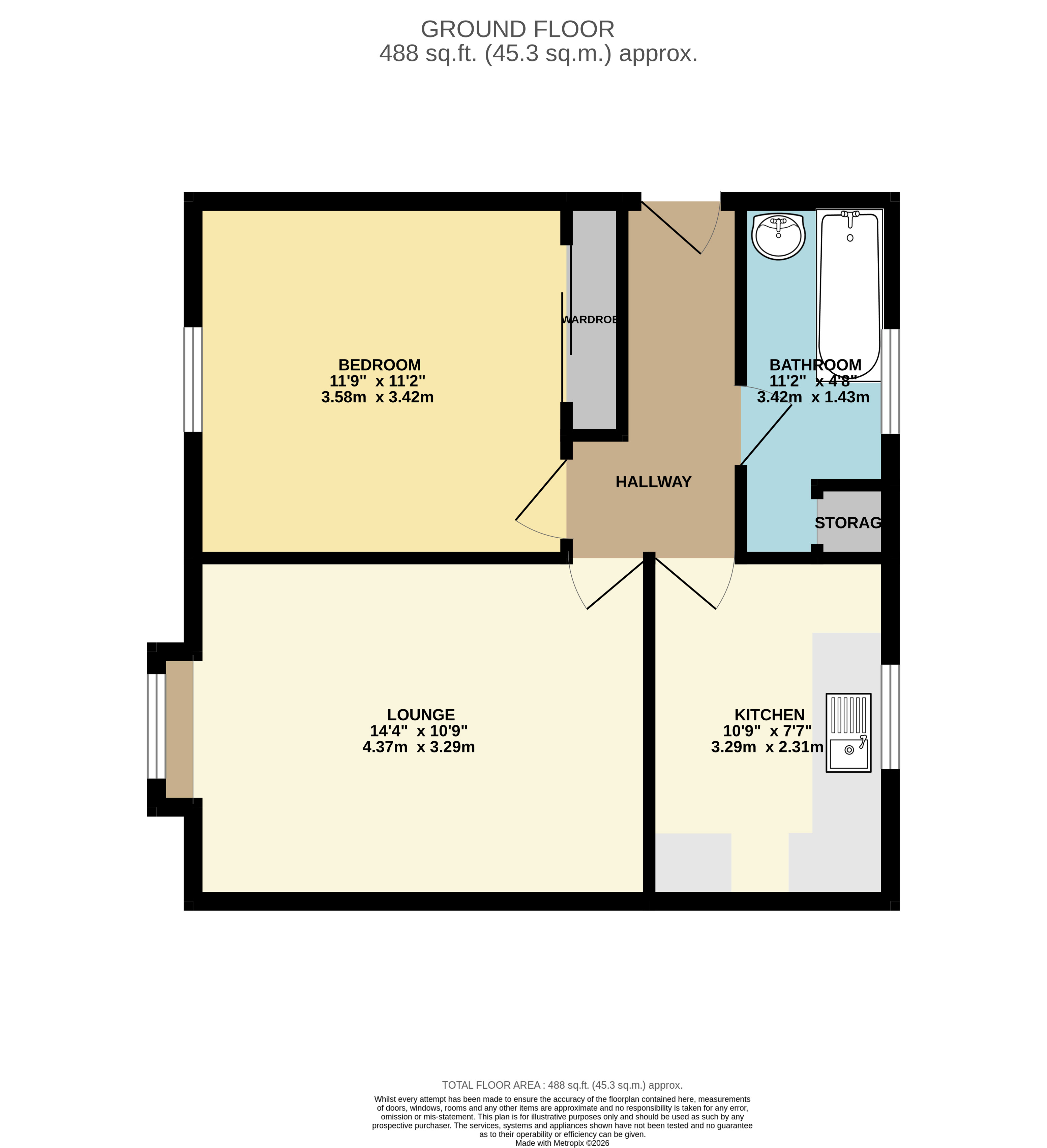 33, Highbridge, Sileby, Loughborough floorplan