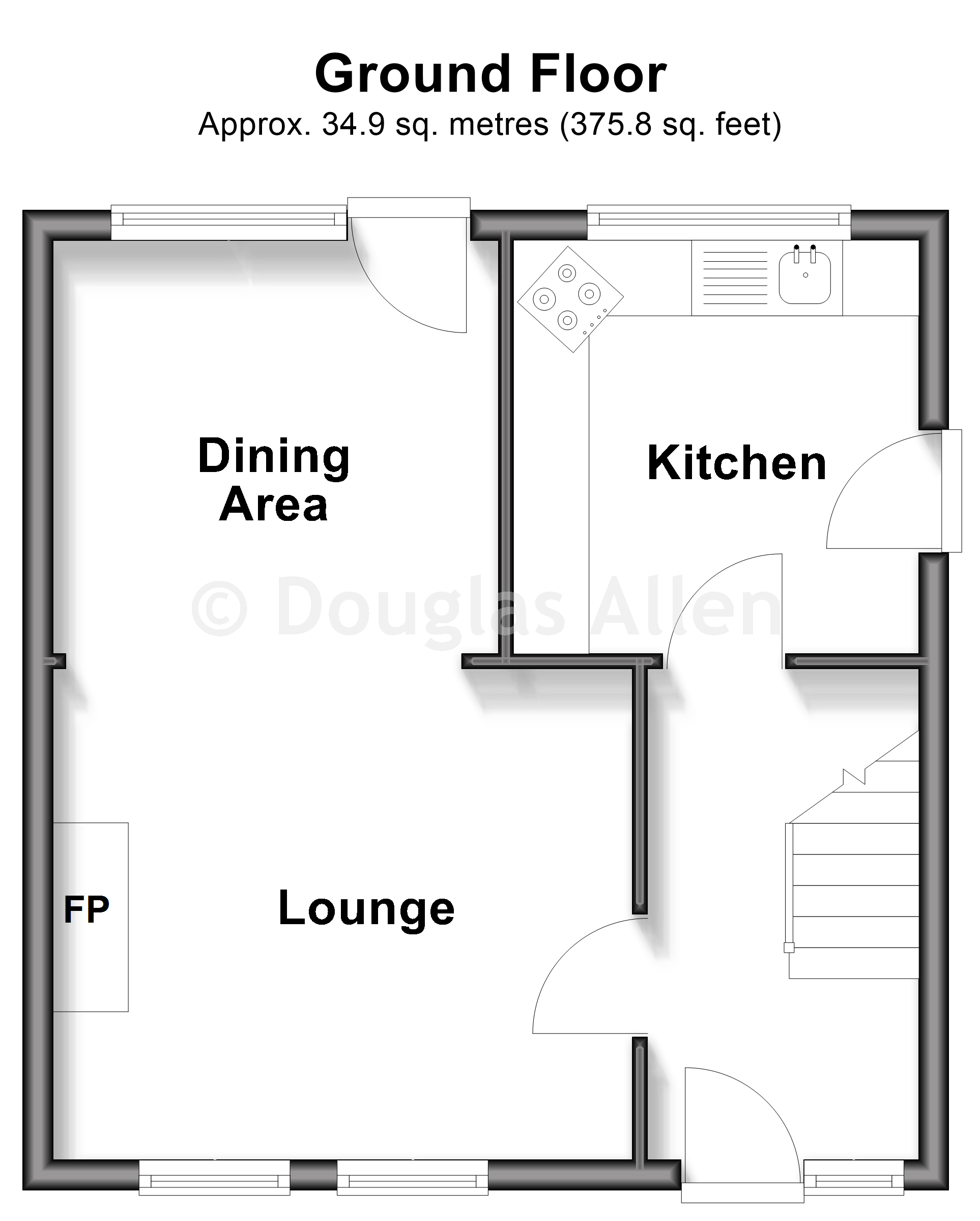 44, Belmont Avenue, Wickford floorplan
