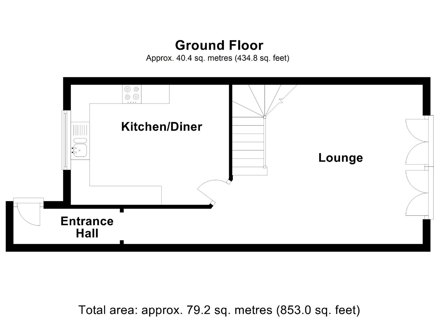 Sandy Close, Great Linford, Milton Keynes MK14, 2 bedroom terraced