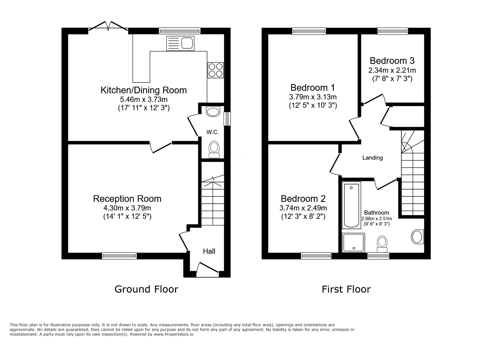 Clos Clement, Llanelli floorplan