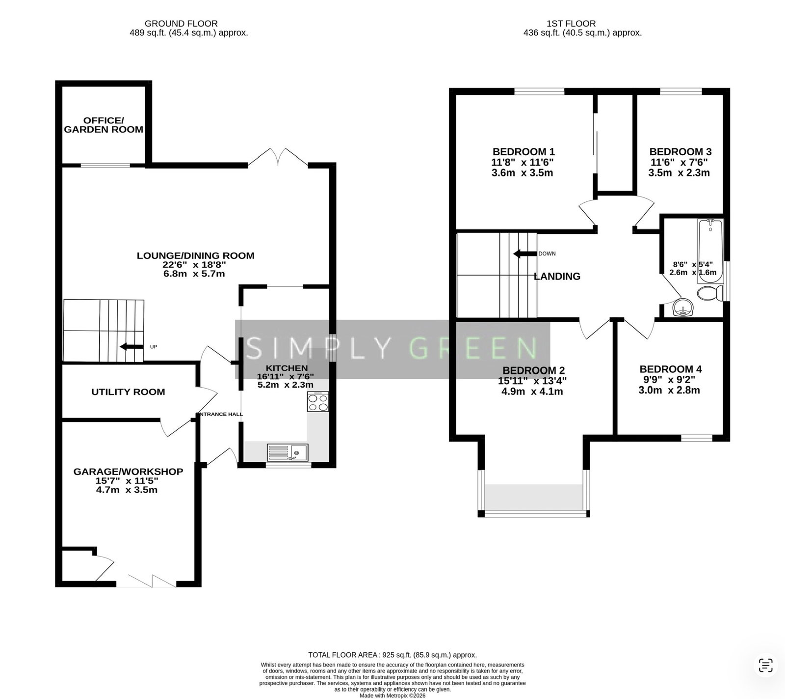 Charlottes Oak,6, Newton Abbot floorplan